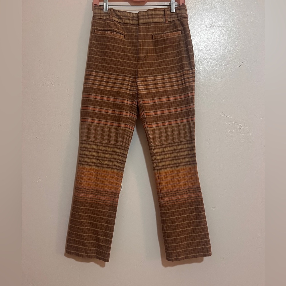 Anthropologie Plaid Pants